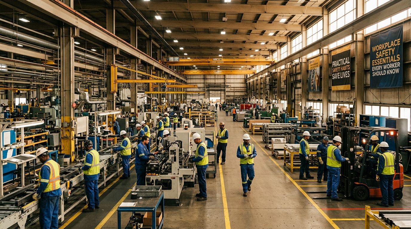 Practical Safety Habits That Save Lives — Workplace Safety Essentials Every Worker Should Know