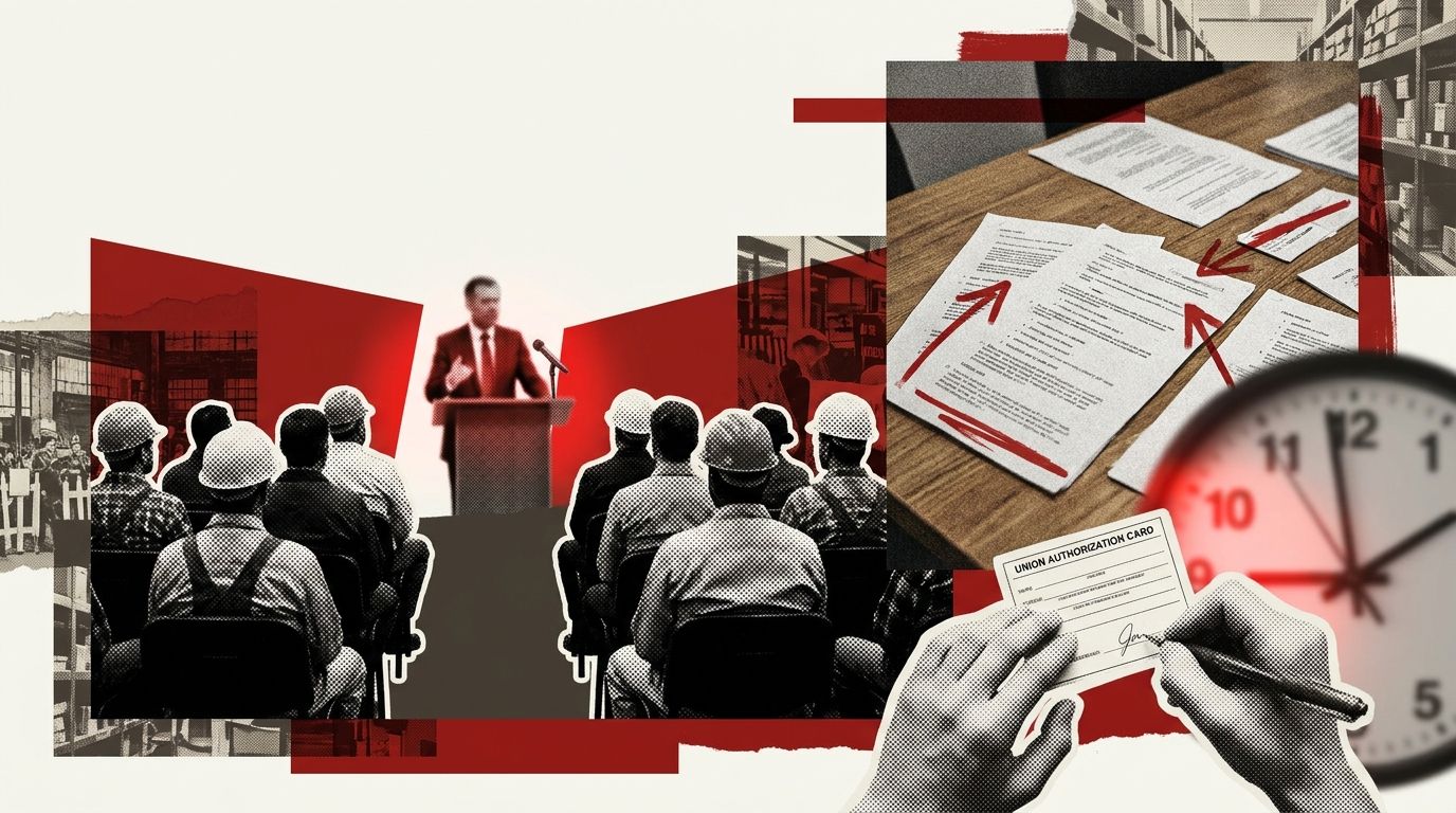 The Captive Audience Meeting Playbook: How Employers Script Anti-Union Campaigns and What the Research Says About Their Effectiveness